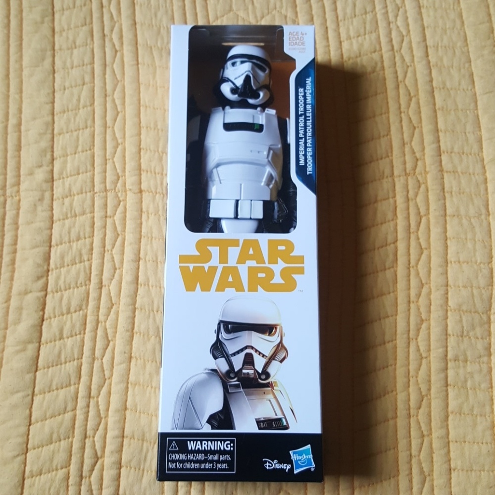STAR WARS 12INCH FIGURE (IMPERIAL PATROL TROOPER)